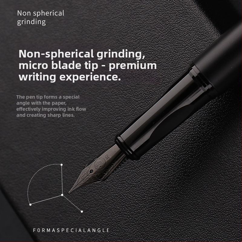 Töltőtoll ajándékdoboz készlet diákoknak, üzleti és irodai használatra, vékony hegyű, felnőtt kalligráfiai tintás toll, gravírozott tolltartó