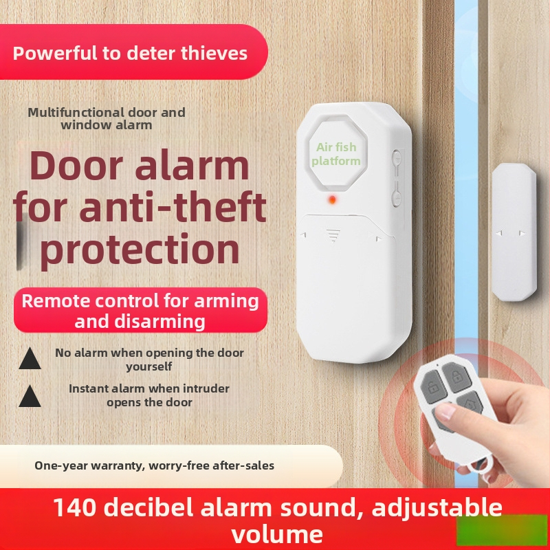 Αντικλεπτικός συναγερμός πόρτας και παραθύρου, οικιακός ασύρματος μαγνητικός συναγερμός, αντικλεπτικός συναγερμός, άνοιγμα πόρτας, αντικλεπτικός τηλεχειρισμός πολλαπλών λειτουργιών