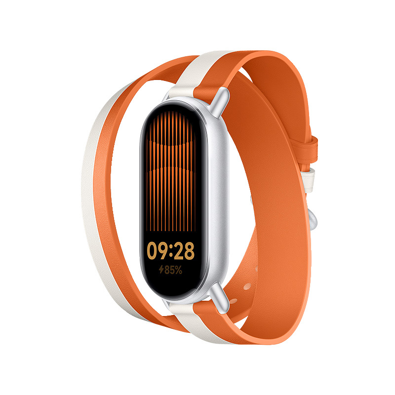 Mi Band 9 szíj bőr új Love Horse dupla gyűrűs bőr Mi Band 8/7 szíj hivatalos, ugyanaz