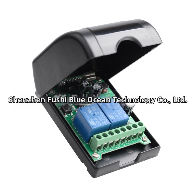 DC12V-48V 2-посочен интелигентен многофункционален превключвател за мотор, бариера, гаражни лампи, модификация на автомобил RK02E метал