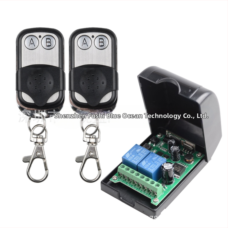 DC12V-48V 2-utas intelligens többfunkciós motorkapcsoló garázslámpákhoz autómódosításhoz RK02E fém