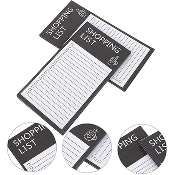 Piiriülene lihtne külmkapikleebis, teadetetahvel, rebitav magnetiline märkmekleebis, loomingulised jooned, rebitav ostunimekiri, märkmik