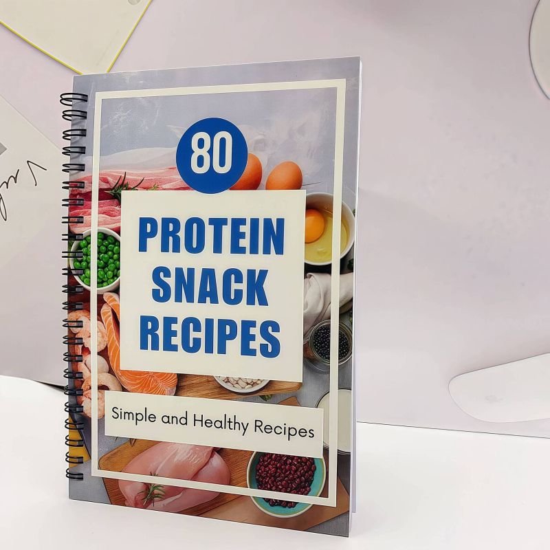 A határokon átnyúló népszerű értékesítési hely felhasználható a magas fehérjetartalmú snack receptfüzetek címkézésére