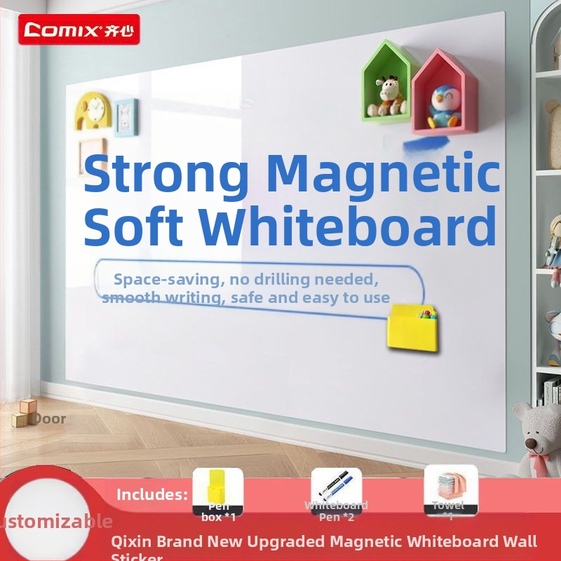 Детска мека бяла дъска, магнитна черна дъска, стикери за стена, домашен графити, рисуване на офис, изтриваема магнитна дъска за писане, директни продажби