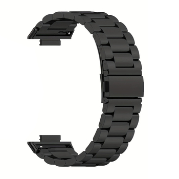 Κατάλληλο για Huawei Fit3/Fit4Pro Μεταλλικό λουράκι ρολογιού από ανοξείδωτο ατσάλι Κατάλληλο για Huawei Watch Fit4 Ατσάλινο λουράκι με τρεις χάντρες