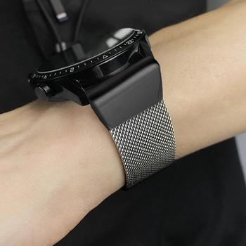 За Jiaming Garmin Fenix7X 7Pro 6X 6 Каишка от неръждаема стомана с метален скок Milanese