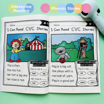 Természetes helyesírás CVC történetek Történet Rövid szöveg Olvasásértés Felvilágosodás fonetika Gyermekmunkadolgozat