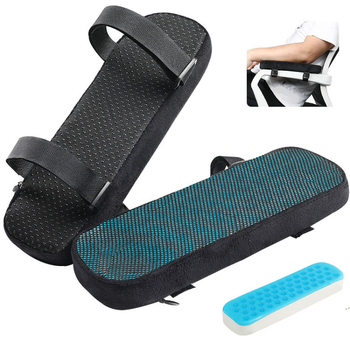 „Amazon“ karštai parduodama namų kėdės porankių pagalvėlė, nauja gelio alkūnės pagalvė, nauja vasarinė biuro kėdės rankų pagalvė