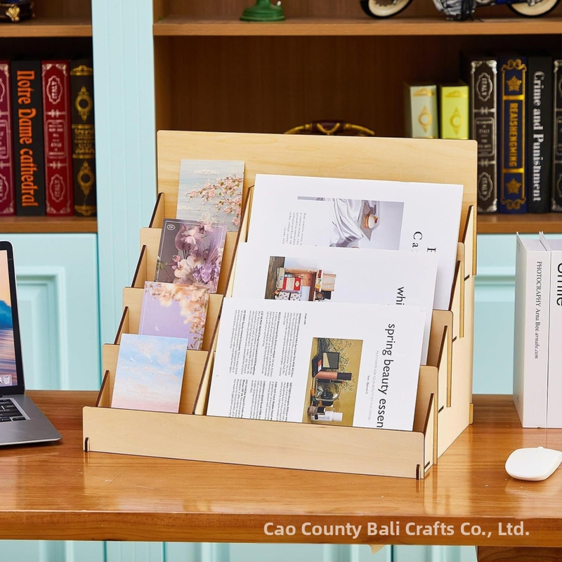 Piiriülene hulgimüük DIY puidust mobiiltelefonide hoiuriiul käsitsi hoiuriiuli mudeli tööriistariiuli töölaua korraldusriiul