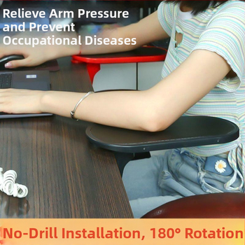 Περιστρεφόμενο πλαίσιο στήριξης βραχίονα, υποβραχιόνιο γραφείου, υποβραχιόνιο, δημιουργικό στήριγμα χεριών για το σπίτι, γραφείο, υποβραχιόνιο χεριών υπολογιστή