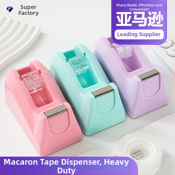 Permatomas lipdukas „Macaron“ – trijų spalvų lipni juosta, daugiafunkcis lipdukas.