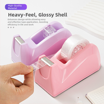 Permatomas lipdukas „Macaron“ – trijų spalvų lipni juosta, daugiafunkcis lipdukas.