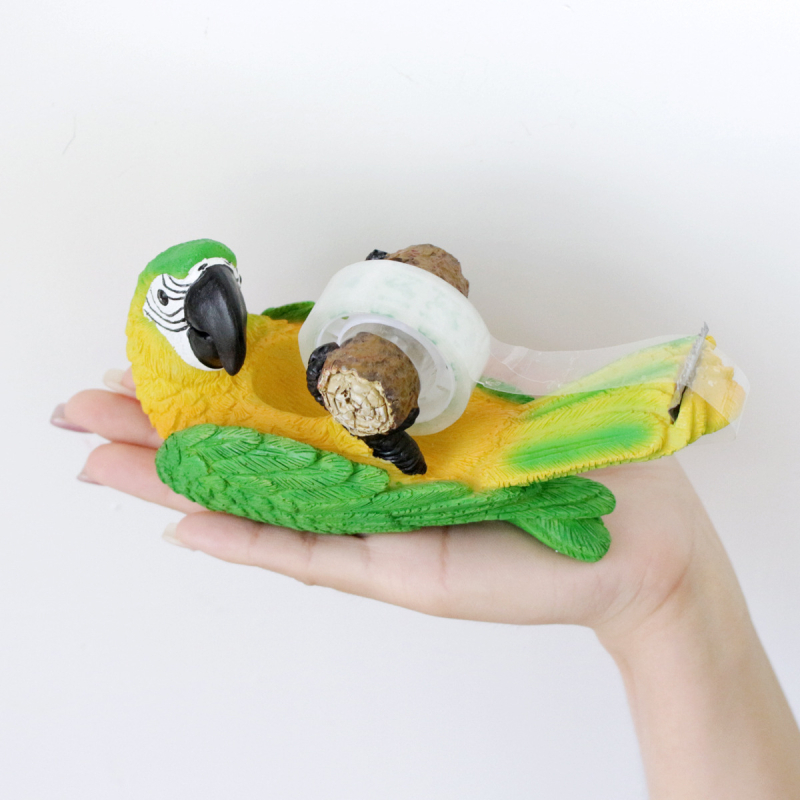 Producători în stoc mașină de tăiat bandă pentru desktop cu bandă de rășină animală suport de bandă de ambalat bandă de rășină pentru papagali