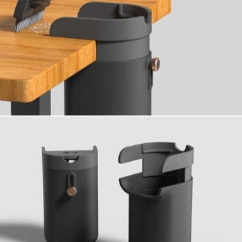 Piiriülene kuummüügis lauaarvuti multifunktsionaalne kontor lihtne hoiustamisseade väikeste esemete hoiustamisseade lauaarvuti puhastamine väike prügikast