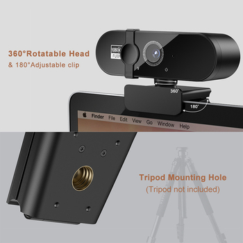 webcam2K/4K számítógépes kamera HD meghajtó nélküli online óra élő videocsevegés Mac webkamerával