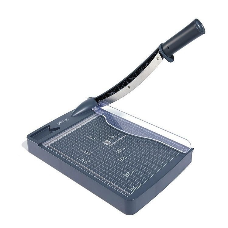 Jellis 947 eksportēts uz Japānu papīra griezēja manuālais biroja A4 papīra griezējs nerūsējošā tērauda nazis