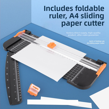 ZEQUAN rūpnīcas pārrobežu karstā pārdošana A4 plastmasas pamatpapīra griezējs papīra griezējs papīra griezējs mazs papīra griezējs