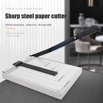 Rūpnīcas pārrobežu noliktavā vairumtirdzniecības papīra griezējs papīra griezējs giljotīnas biroja papīra griezējs fotopapīrs A4 papīra griezējs