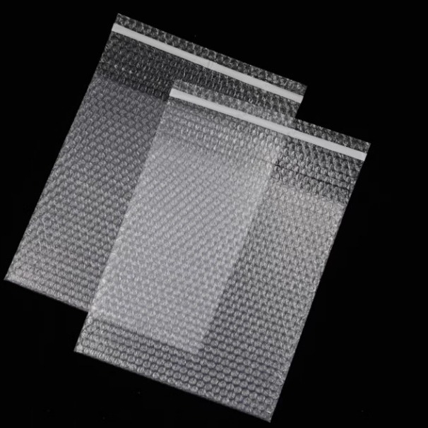 Чисто нов материал, логистична опаковка, балонна торбичка, еднослойна и двуслойна, удебелена, самозалепваща се, балонна опаковка, балонна торбичка, експресна балонна торбичка