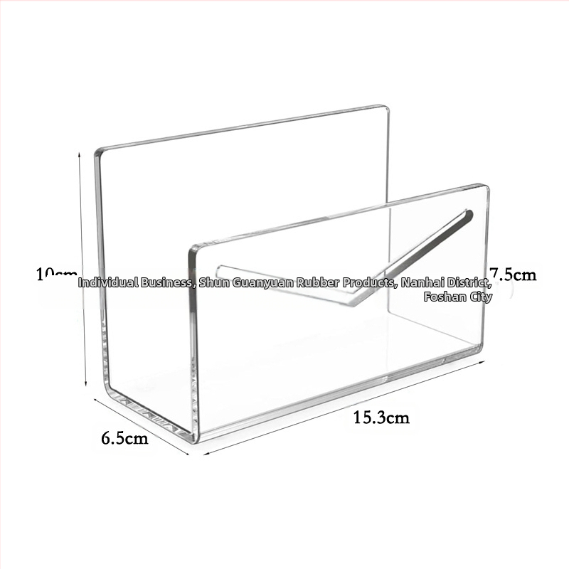 Átlátszó akril borítéktartó levélszervező levélszervező asztal függőleges levéltartó számlatartó