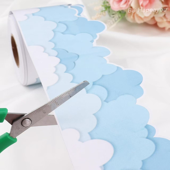 Hulgimüük 10m rulli pliiatsi-tahvlikleebiseid, dekoratiivsed toa äärisekleebised, käsitööna valminud dekoratiivkleebised