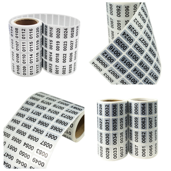 Spot matrica hülye ezüst digitális címke karcálló vízálló olajálló matrica tekercs sorozatszám címke matrica