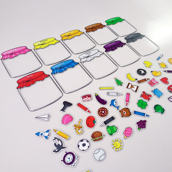 Piiriülesed plahvatused huvitav värvituvastus magnetiline klassifitseerimine mänguasjad ülikonna värv suhkrupurgid lapsevanemaks olemine alusharidus külmkapimagnetid