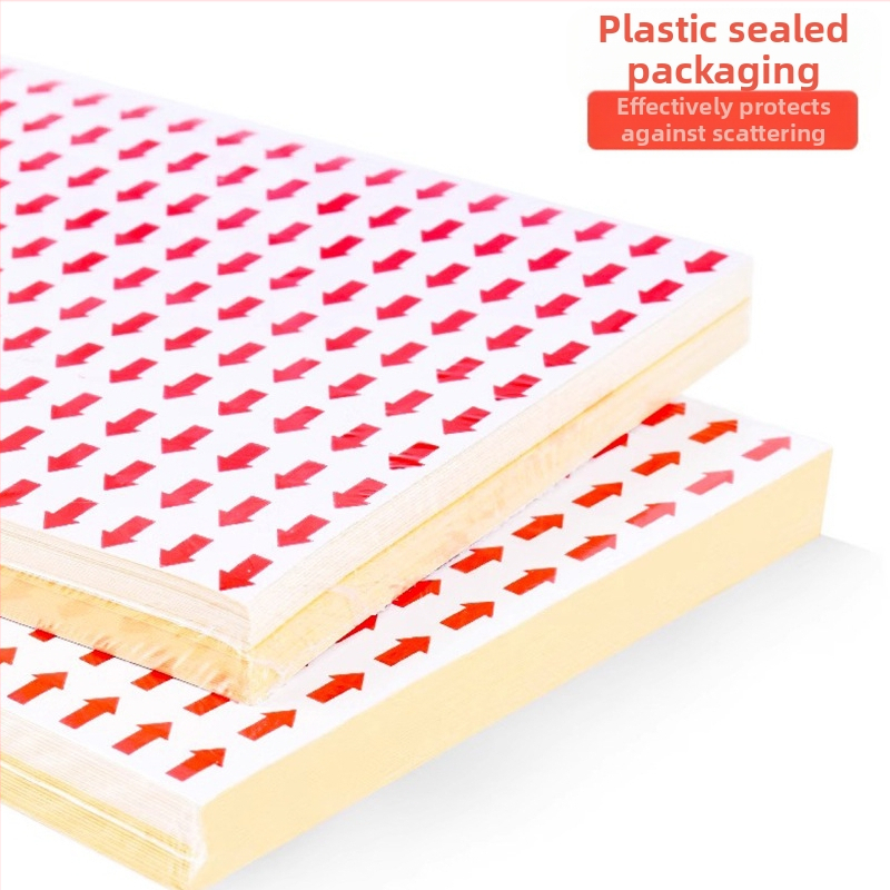 Стикери за маркиране с малки стрелки за дефектни продукти, етикети за преработка и ремонт, червени стикери за пътепоказатели, самозалепващи стикери