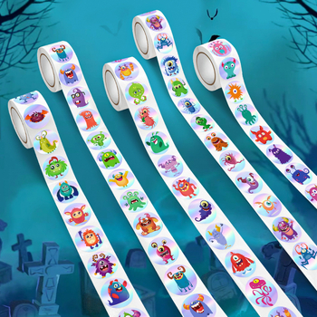 1000 lehte 1-tollised holograafilised värvilised laserpeegeldavad loomakleebised, värvilised armsad kleebised, ülikoolilinnaku diagrammi maalimine