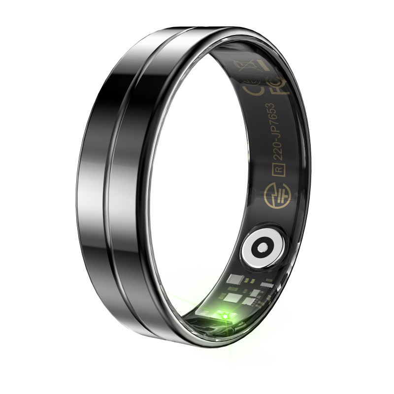 Jauns, pārrobežu R11 viedais gredzens, sirdsdarbības ātruma, asins skābekļa, miega, vingrinājumu soļu mērītājs, ūdensizturīgs foto Bluetooth gredzens