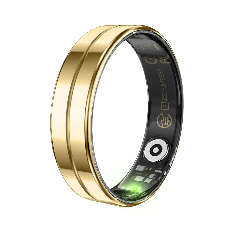 Jauns, pārrobežu R11 viedais gredzens, sirdsdarbības ātruma, asins skābekļa, miega, vingrinājumu soļu mērītājs, ūdensizturīgs foto Bluetooth gredzens