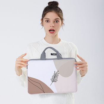 Žolės rašto nešiojamojo kompiuterio krepšys, apsauginis dėklas, kompiuterio įdėklas, 13, 14, 15 colių „iPad“ nešiojamojo kompiuterio krepšys