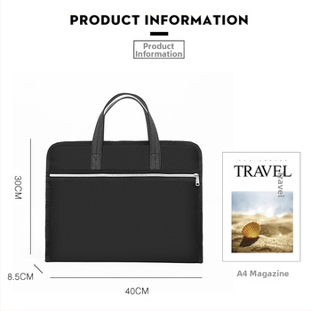 Yiyun Cheni portfell meeste dokumendikott trükiga naiste äri käekott A4 dokumendikott kohandatud logoga