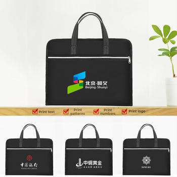 Yiyun Cheni portfell meeste dokumendikott trükiga naiste äri käekott A4 dokumendikott kohandatud logoga