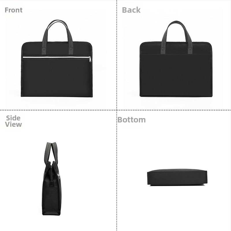 Yiyun Chen куфарче за мъже, чанта за документи, печат на дамска бизнес чанта, чанта за документи формат А4, персонализирано лого