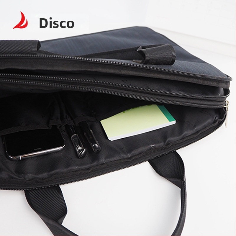 „Deshigao 5183“ Oksfordo audinio dvigubos grandinėlės daugiafunkcis vandeniui atsparus dokumentų laikymo krepšys, didmeninė prekyba portfeliu