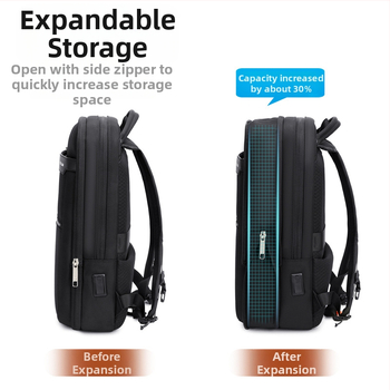 Tipptasemel äriseljakott Trendikas meeste veekindel seljakott Meeste suure mahutavusega multifunktsionaalne reisikott Arvutikott