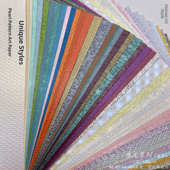 Perlamutrinių serijų mišrios kūrybinės „pasidaryk pats“ rankinės knygos retro stiliaus palaidų lapų pagrindinė medžiaga, popierius, rankų darbo medžiaga, dekoravimo fonas