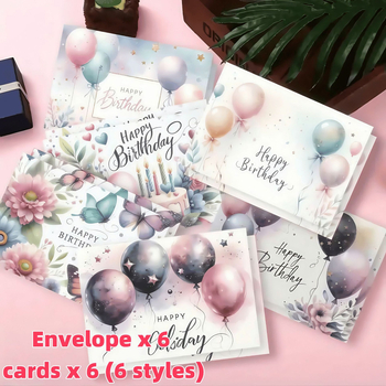 Νέες κάρτες γενεθλίων με ακουαρέλα και πεταλούδες, κατάλληλες για οικογένεια και φίλους, κάρτες γενεθλίων, κάρτες ευχαριστιών, κάρτες ευλογιών