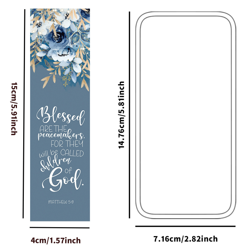 30 Šventojo Rašto skirtukų, skirtų įvairioms šventėms, išleistuvių dovanos, dideli Šventojo Rašto skirtukai, įkvepiančios atvirutės, gėlių skirtukai, dovanos