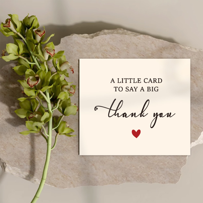 50 lehte/pakis pruunid ristkülikukujulised lihtsad tänukaardid kaetud paberist visiitkaardid kinkepakendi kaunistuskaardid inglise keeles