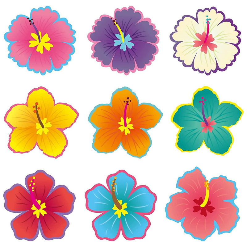 54 tk kevadlille õõnes topelttrükitud paberist dekoratiivne kevadine teadetetahvel klassiruumi kaunistuseks