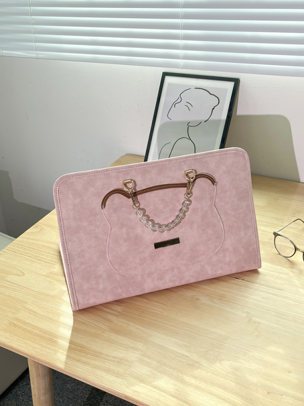 Arvuti kaitseümbris Arvutikott Arvuti kaitseümbris Sülearvuti käekott Roosa Tüdrukute käekott