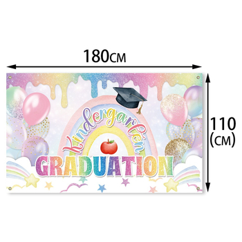 Διασυνοριακά Νέα Προϊόντα Διακόσμηση Φόντου Σεζόν Αποφοίτησης Είδη Διακόσμησης Πάρτι Αποφοίτησης Ύφασμα Φόντου Διακόσμησης Αποφοίτησης Νηπιαγωγείου