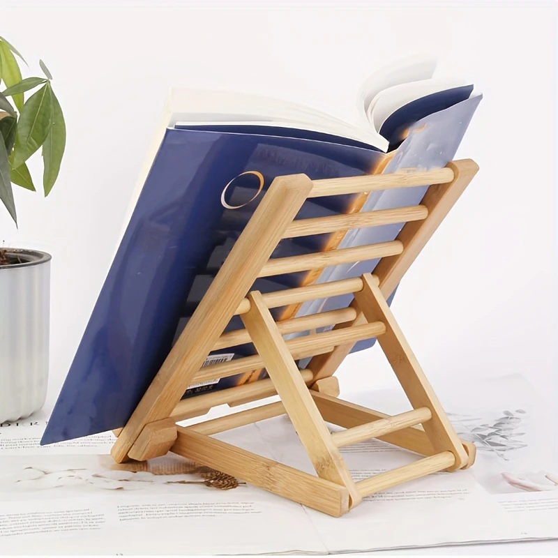 Tarpvalstybinis karšto pardavimo bambukinis planšetinių kompiuterių stovas biuro darbalaukio mokymosi skaitymo stovas universalus vietoje didmeninė prekyba