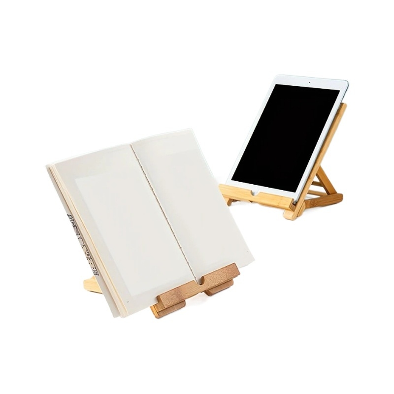Tarpvalstybinis karšto pardavimo bambukinis planšetinių kompiuterių stovas biuro darbalaukio mokymosi skaitymo stovas universalus vietoje didmeninė prekyba