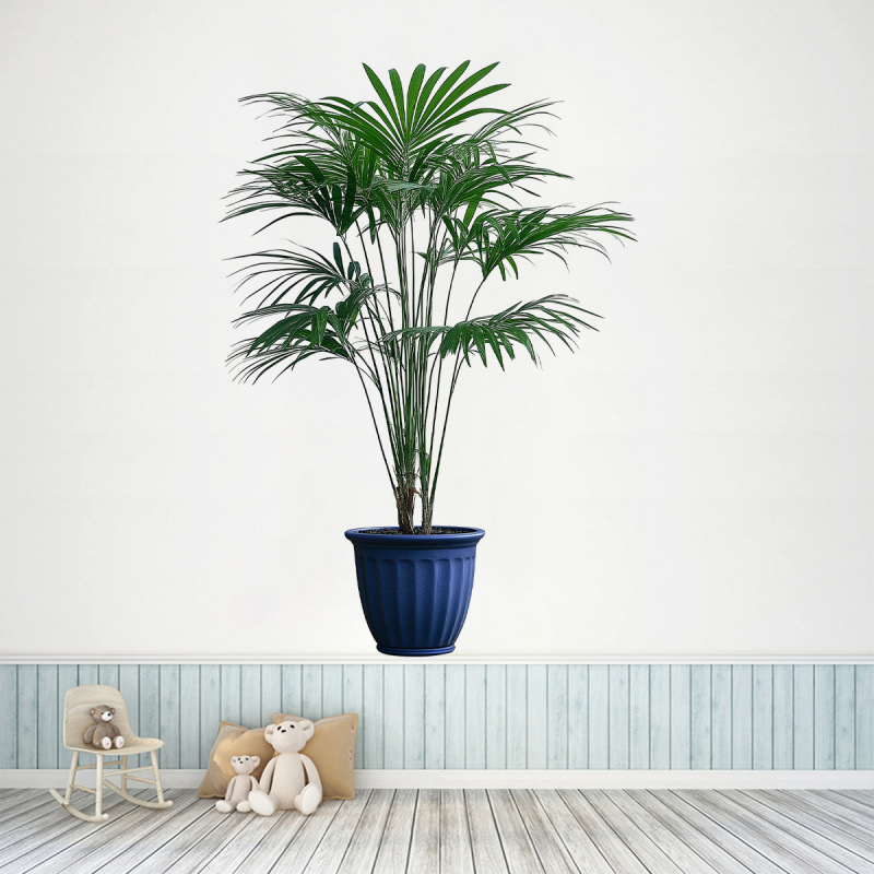 Gyári új zöld levelek zöld növények cserepes falmatricák nappali hálószoba folyosó veranda gyerekszoba dekorációs festmény KSA-7G