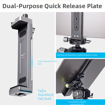Xyloto XJ15 изцяло метална стойка за таблет, универсална стойка за настолен компютър, мобилен телефон, щипка за фиксиране на предавания на живо