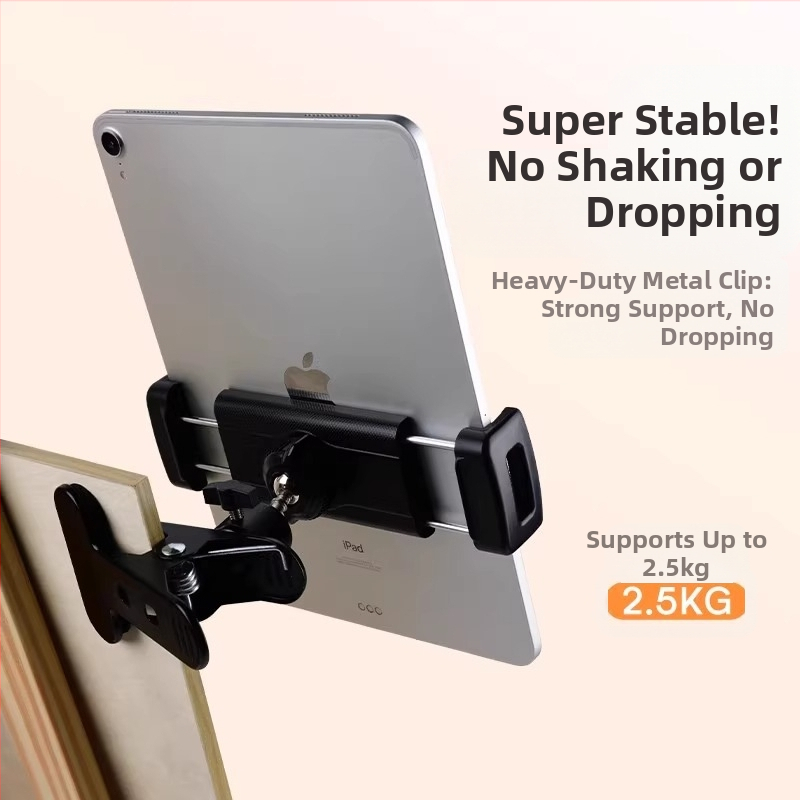 Метална мощна скоба за панорамиране/накланяне, настолен мобилен телефон, аксесоари за фиксиране, скоба, основа, 17.4 мм топка, двойна топка, панорамиране/накланяне