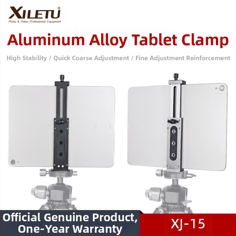 Xyloto XJ15 изцяло метална стойка за таблет, фотография, универсална настолна стойка за мобилен телефон, щипка за фиксиране на предавания на живо